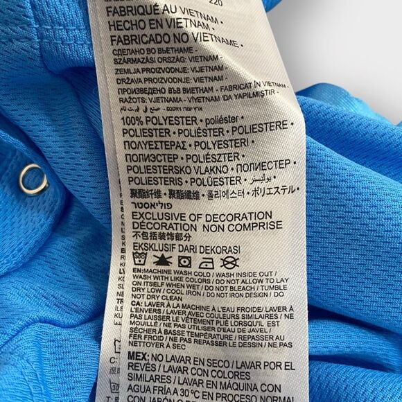 Air Jordan 23 Baby Infant One Piece Romper Jersey University Blue size 3M - Picture 6 of 7